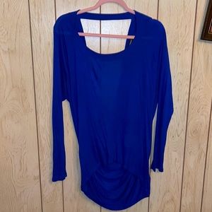 Express Royal Blue Blouse
